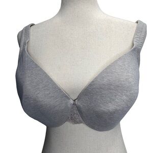 Cacique Gray Lightly Lined Bra Size‎ 40DD